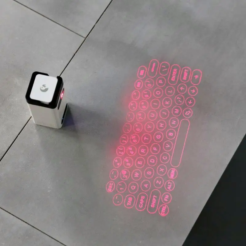 Virtual Laser Keyboard Portable Wireless Projection Mini Keyboard For Computer And Mobile Smart Phone With Mouse Function