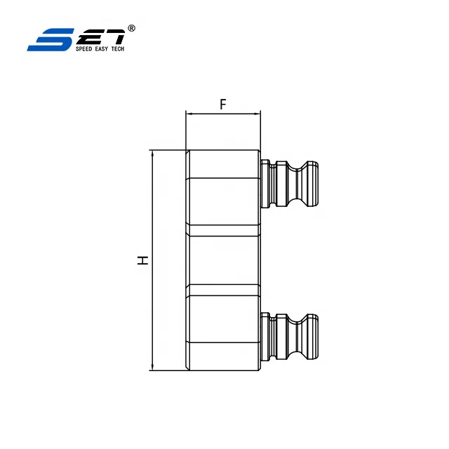 S4GWB-52A Machine Position System Hand Quick Change Device 52mm Manual Four-unit Locator