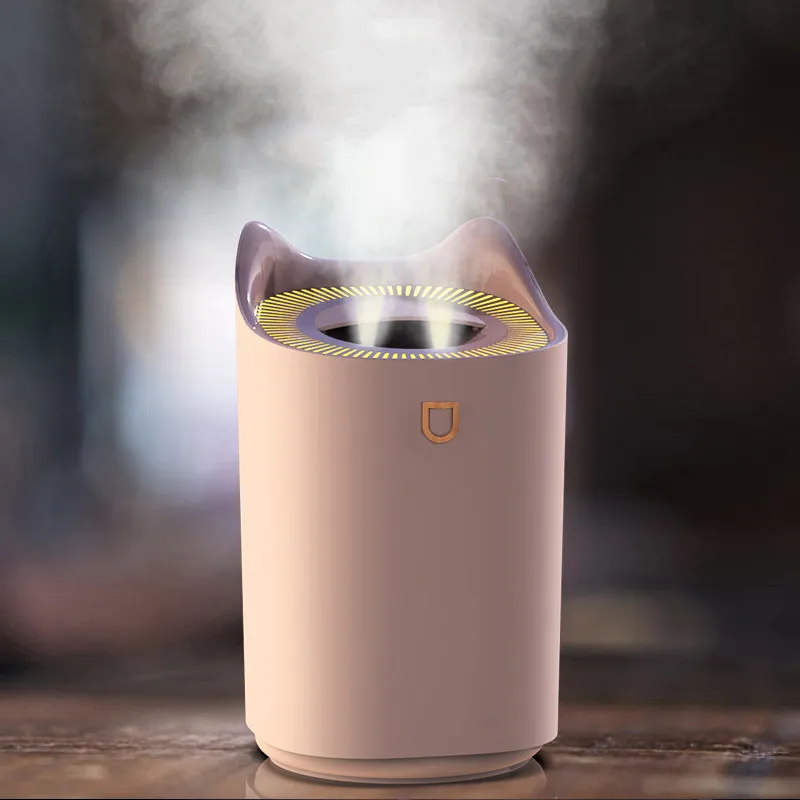 Double Nozzle Big Water Mist 3000ml Sanitizing Diffuser Home Appliances Alcohol Humidifier For Home