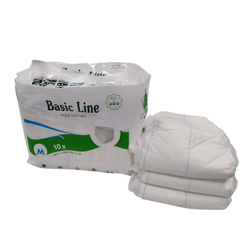 Wholesale Price  Hot Selling Hospital Disposable Ultra Thick Comfort Adult Panties Diapers OEM Customized China Nateen