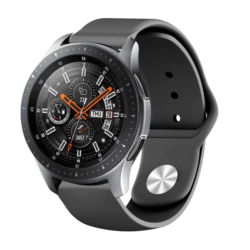 Wrist Strap Silicone Watch Band Strap Pin and Tuck Closure Rubber Universal Pure Color Replacement Band Custom Logo Accept Sport