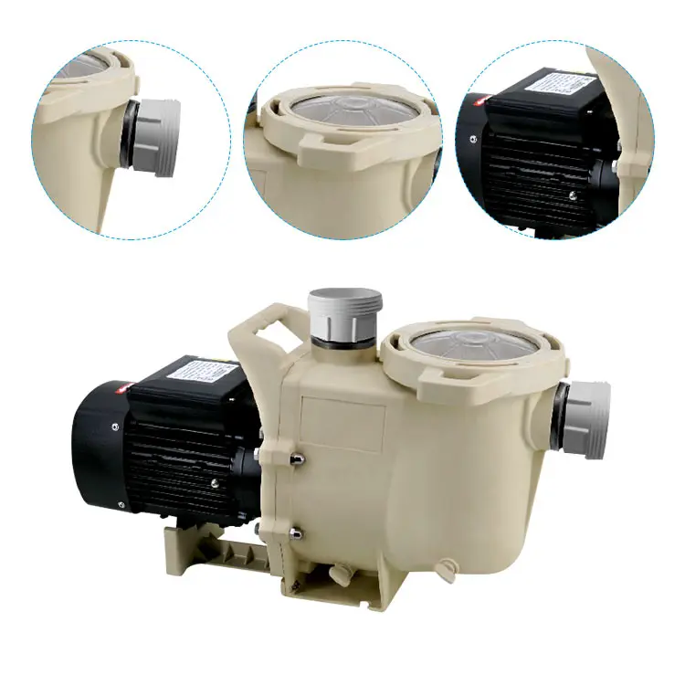 Fenlin Oem Logo Commercial 2hp 3hp 220v 110v 60hz 50hz Automatic Fountain Spa Swimming Pool Filter Plastic Pump Home Use