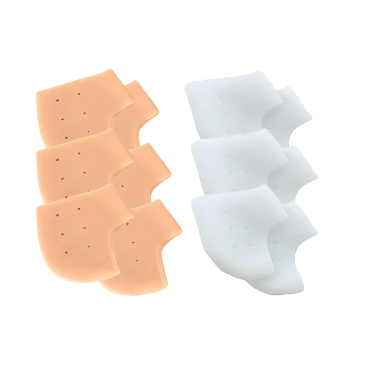 Plantar Fasciitis Inserts Pads& Heel Guards  Silicone Heel Protectors fot Heel Pain, Heal Dry Cracked Heels, Achilles Tendinitis