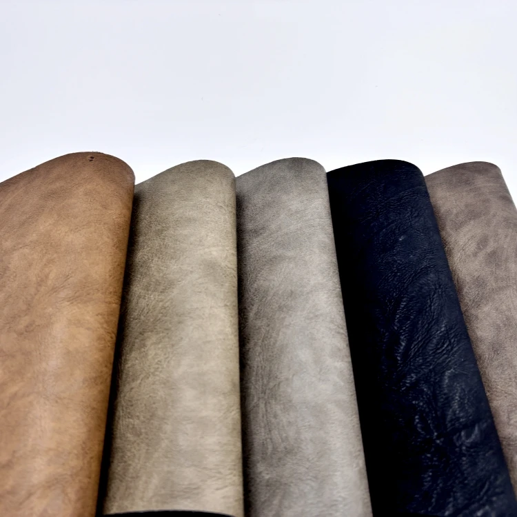 Imitation leather animal printed soft PU leather artificial leather for shoes