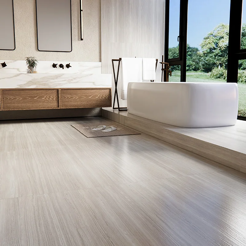 75X150cm Grey Black Glazed Bathroom Flooring Sandstone Porcelain Stone Cladding Wall Tiles