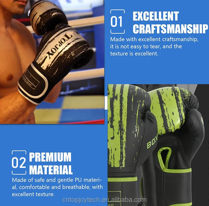 Best Seller Sparring Punching Fitness boxer Boxing Training Glove Muay Thai guantes de boxeo 12oz Custom Logo Boxing Gloves