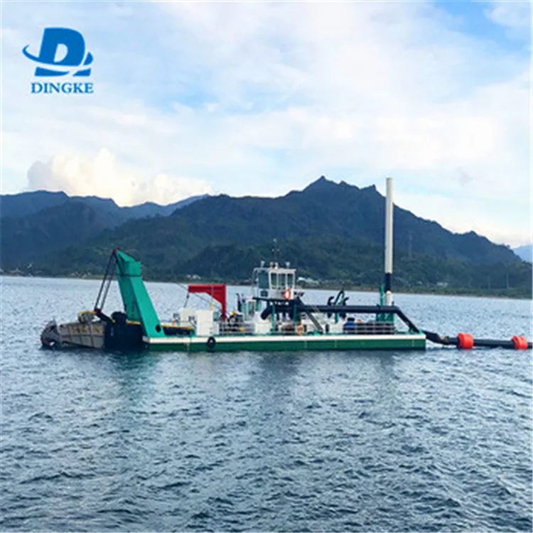 Dingke 20 Inch 3500m3/h Cutter Suction Sand Dredger Dredge Dredging Machine Ship Boat Vessel Mud Drag On Sale