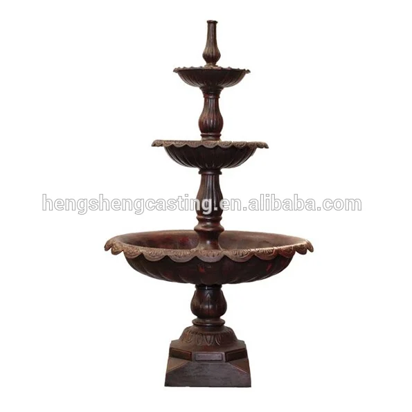 High quality popular square unique outdoor fountains