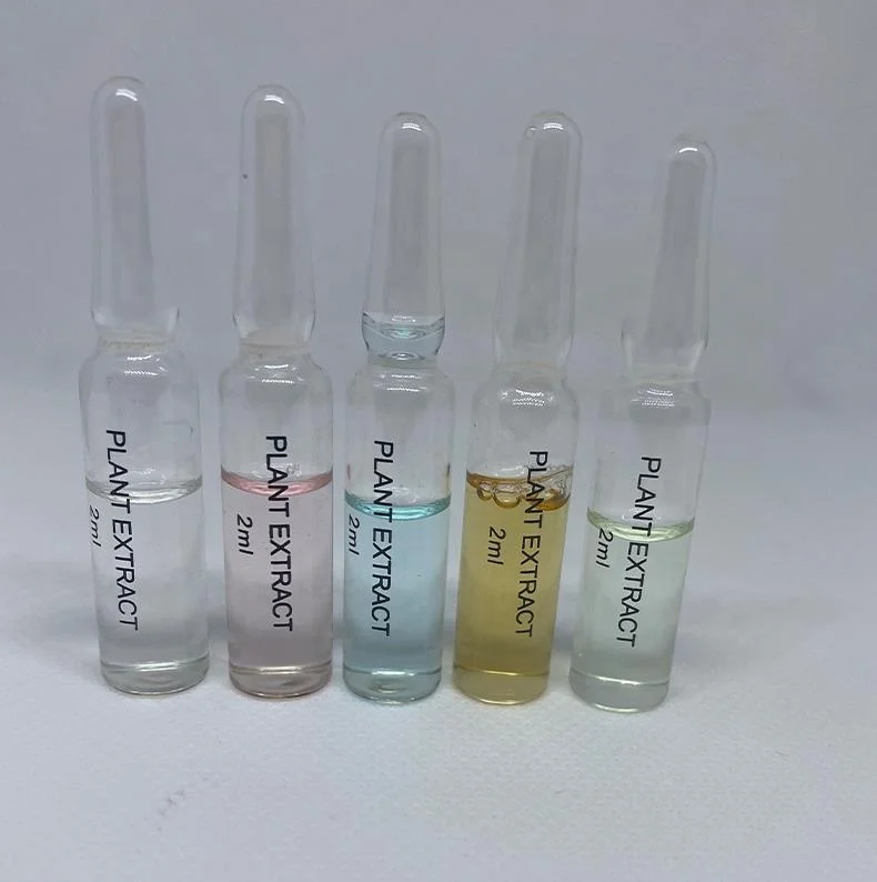 24k Gold Serum Golden Ampoule Face Oil Anti Aging Wrinkle Remover Moisturizing Disposable Essential Oil Own LOGO