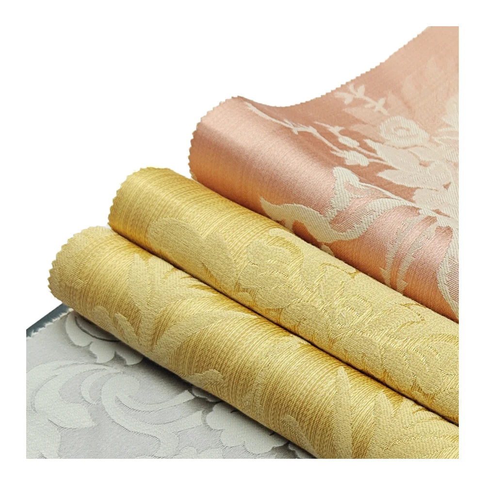 Bomar Home Deco and Interior Damask Curtain Fabric Vintage Print Pattern Floral Heavy Upholstery Fabric for Sale Material Price