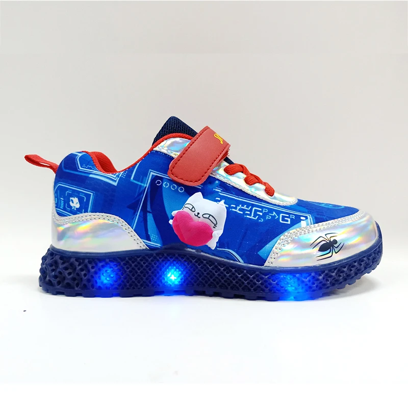 JUSTGOOD 2023 Kids Sneaker Toddler Boy Shoes With Led Lights