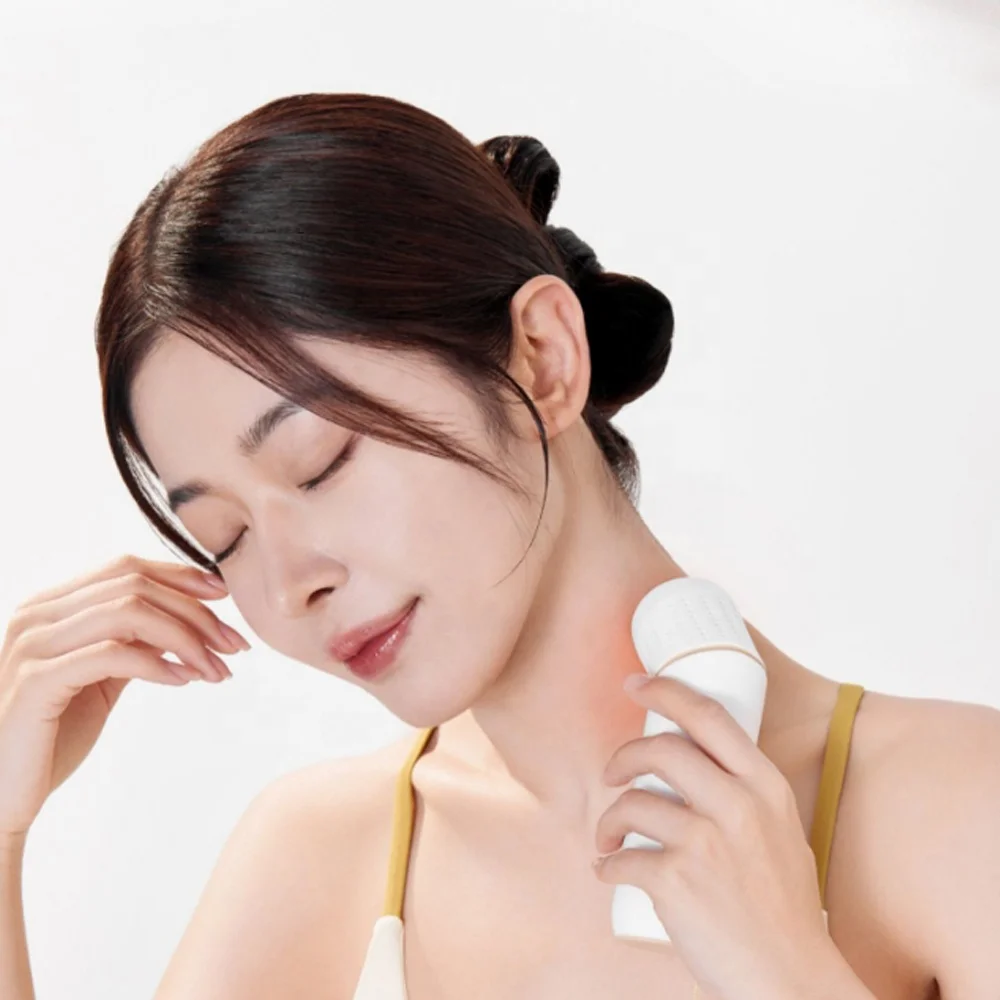 Best Selling Portable Moxibustion Stick Heat Therapy Bian Stone Guasha Scraper Face Neck Immune Support Fatigue Relief Body