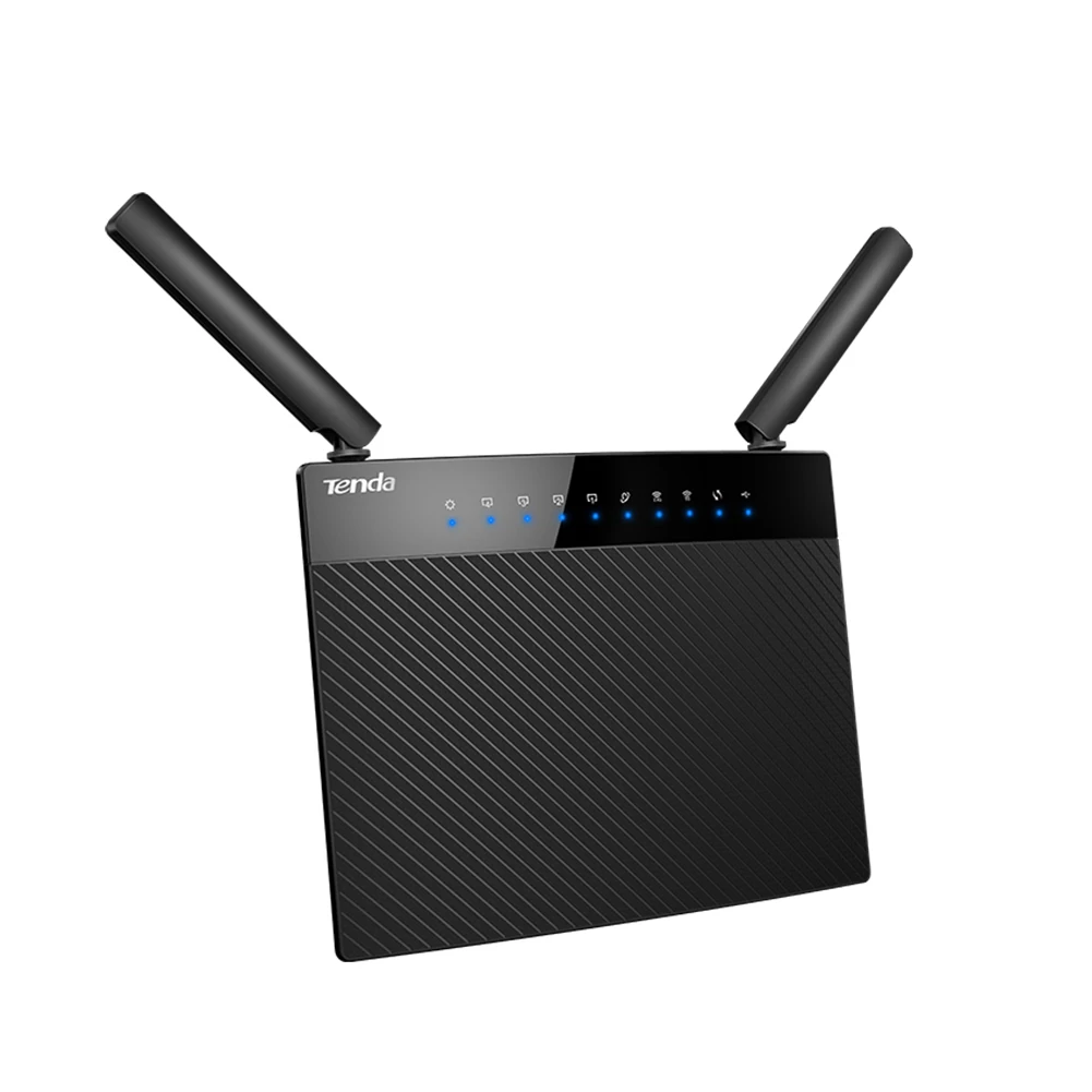 Новый Tenda AC9 Wi-Fi маршрутизатор 1200 м гигабитный Беспроводной двухдиапазонный APP управление английская версия беспроводной фрезерный