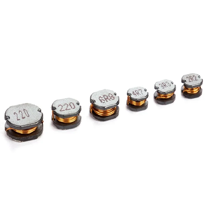 Unshielded copper wire wound ferrite iron core power inductors SMD type 150uH 1mh 1.5mh 2mh 2.2mh