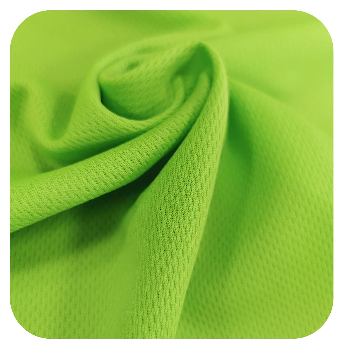 MY Knit Factory  Birdseye Mesh Fabric 75D/36F  130GSM  100%Polyester Net Fabric Football Fabric for Sportswear and Lining