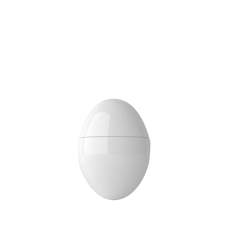 30ml 50ml Oval Sunscreen Bottle Cosmetic Container Sunscreen Plastic Cosmetic Packaging Screen Printing White Screw Cap Longway