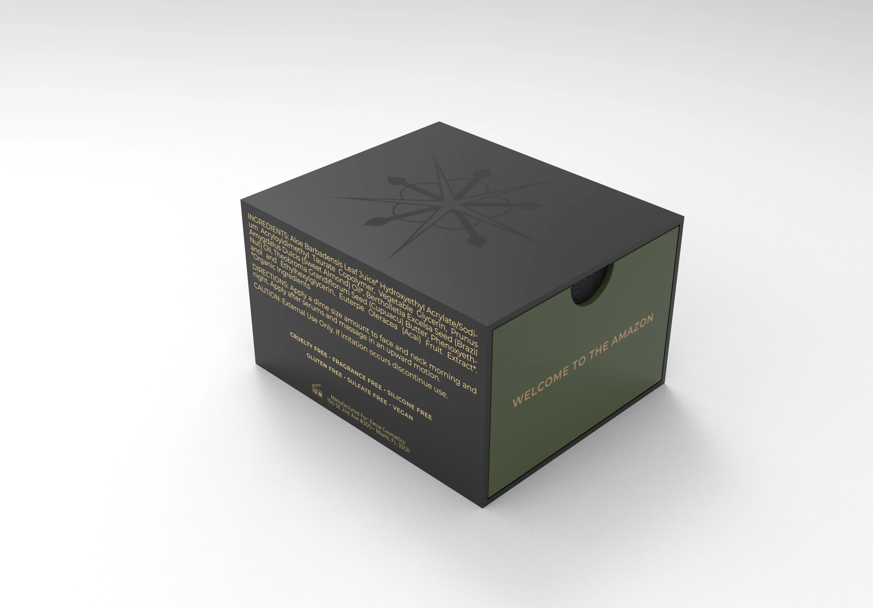 Custom Luxury Logo Printed Rigid Paper Packaging Small Boxes Cream Jar Paper Gift Boxes Slide Drawer Box