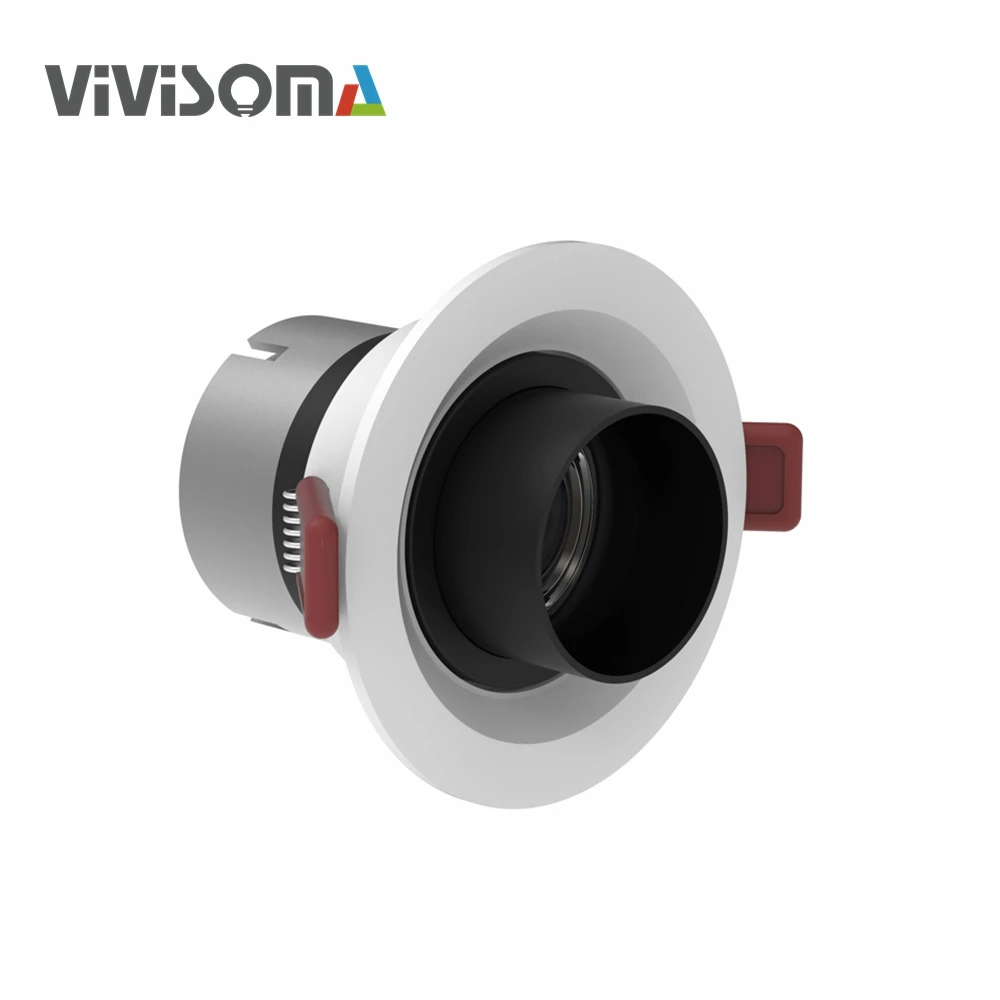 RS30045 High quality TIR certified zoomable spotlight low cost focus light ceiling recessed round shape led downlight