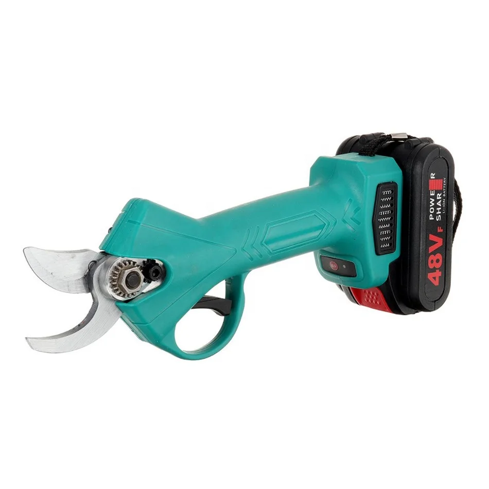 Cordless Electric Pruner Scissors Lithium Power Garden Tree Pruning Shears