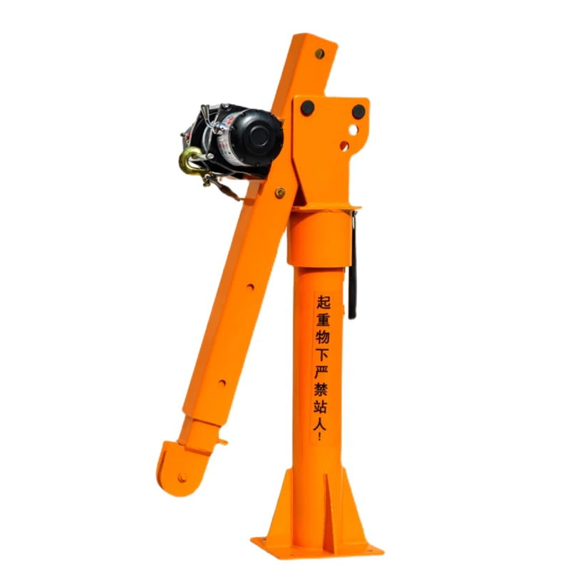 100 kg 300 kg 500 kg arm crane Mini Small Truck Mounted Crane Pickup farm truck crane