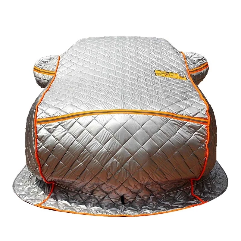 heavy duty breathable fabric waterproof thickened anti hail cover car body protector