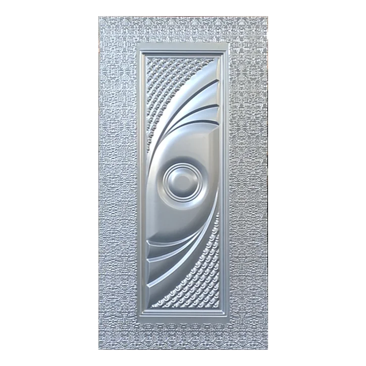 New Custom Interior Grill Design Double Cast Forged Steel Partition French Glass Wrought Iron Door For Home