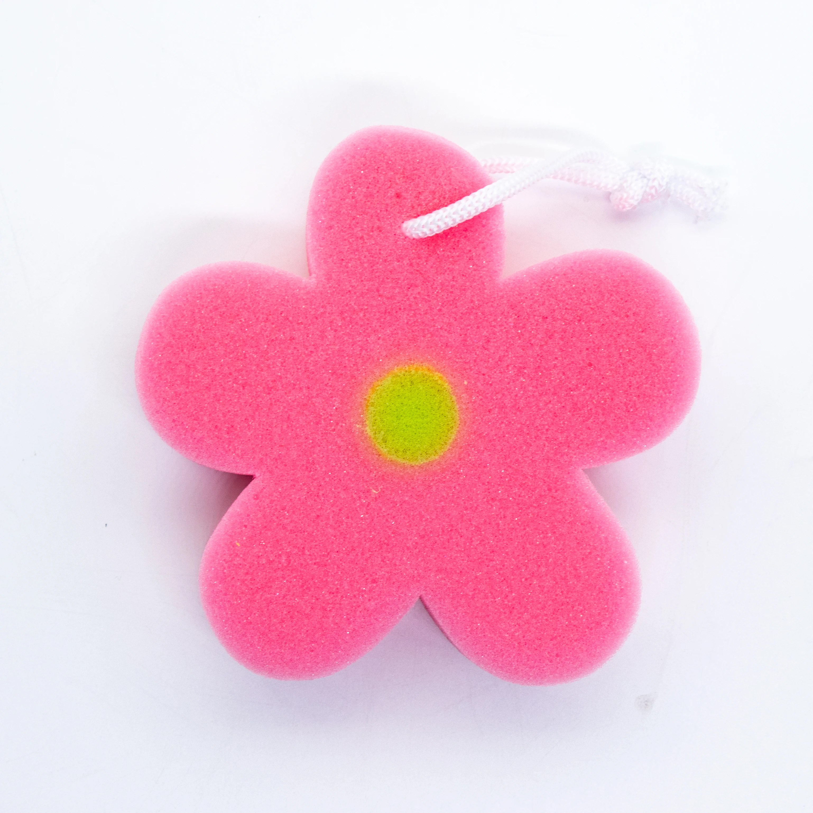 Горячая розовая милая детская губка для мытья ванны sakura кожи мягкая