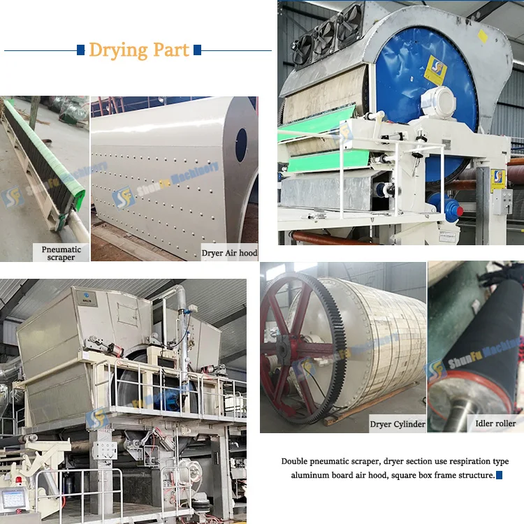 full automatic small roll towel napkin facial tissue toilet paper manufacturing / making machine price