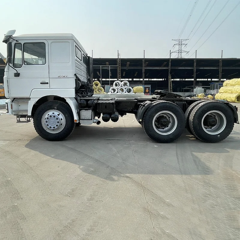 Специально для экспорта подержанного полуприцепа Shaanxi Auto Delong Тракторная головка 375 лошадиных сил контейнерный трактор