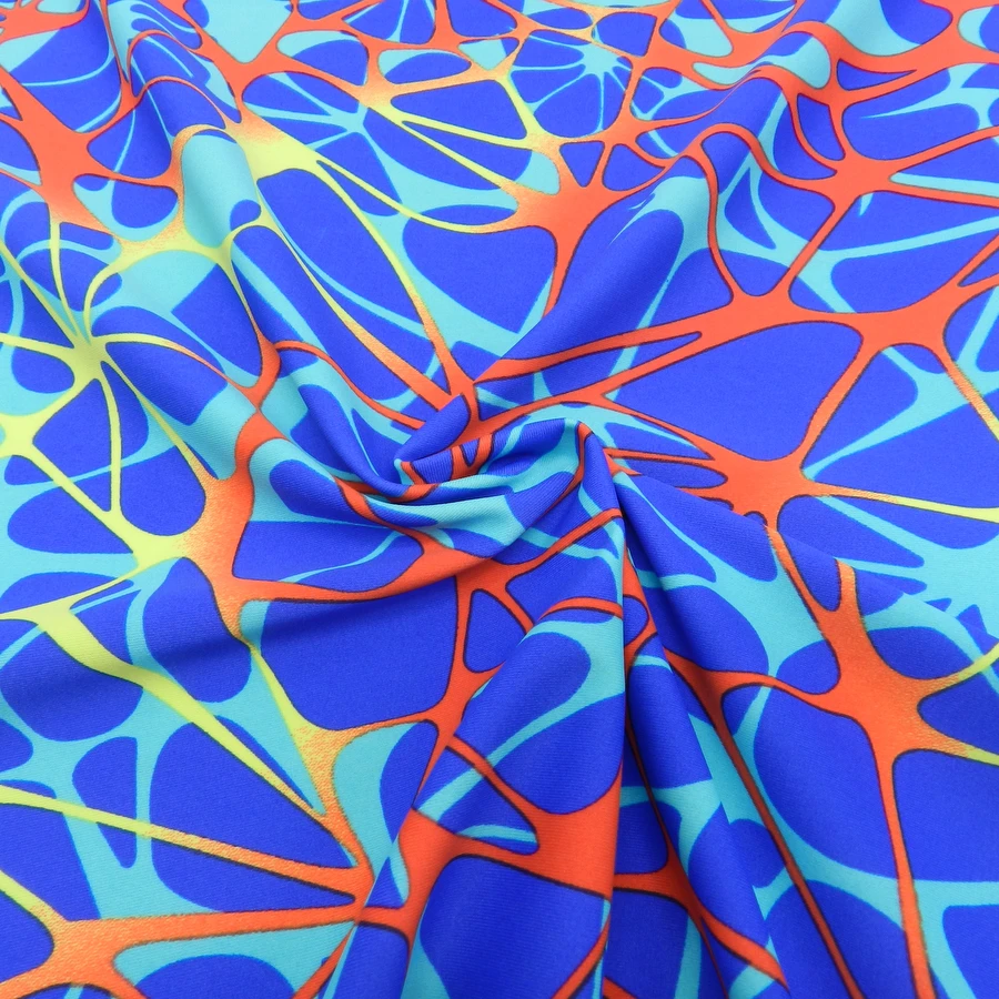 Custom printed nylon spandex print rayon nylon spandex fabric 82 nylon 18 spandex fabric