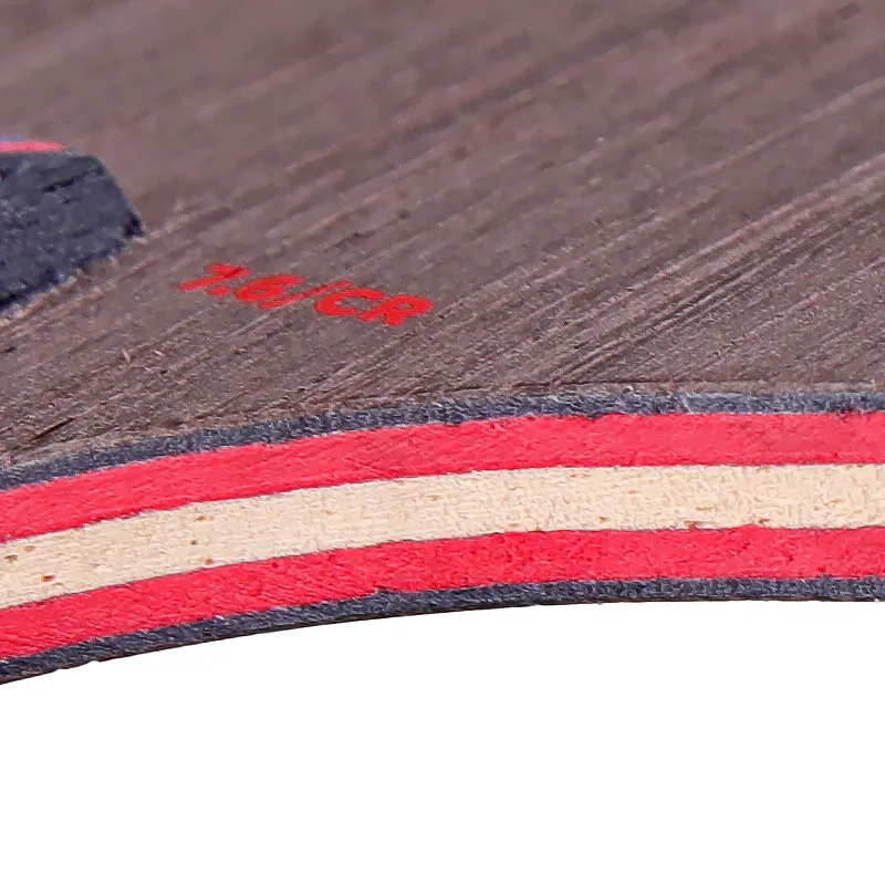 Stika Red and Black Carbon King 7.6CR Table Tennis Racket Plate Professional Straight and Horizontal board bat