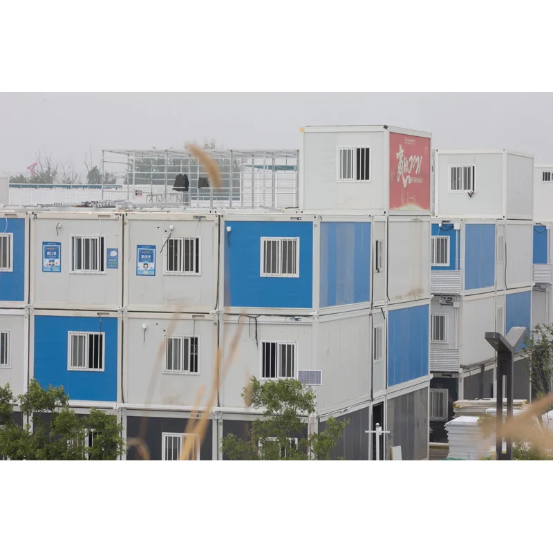 Modern Modular Kits Storage Shopping Container Homes Prefabricated Portable Houses Flat Pack Made In China