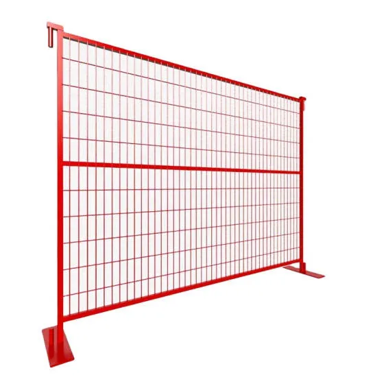 Hot Sale Custom 6ft plastic Canada temporary fence for outdoor