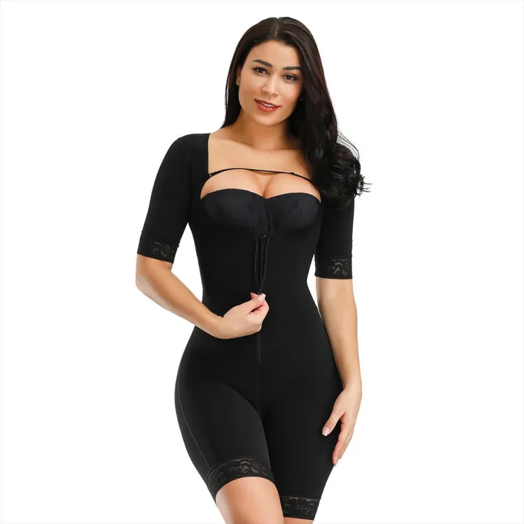 Women Full Body Shaper Slip Suit Power Shapewear Waist Trainer Girdle Slim Corset Tummy Control Bodysuit Post Surgery