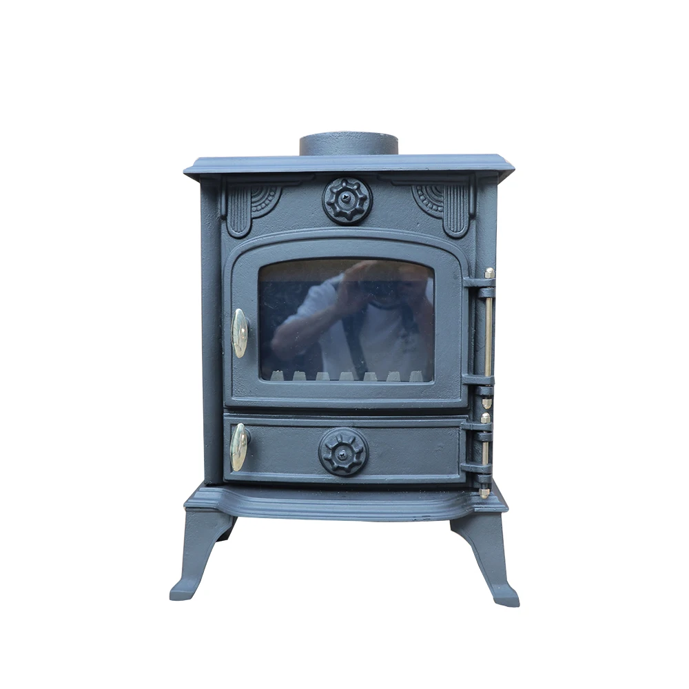 Chinese Supply Cast iron Wood burning Stove wood stove indoor fireplace for house
