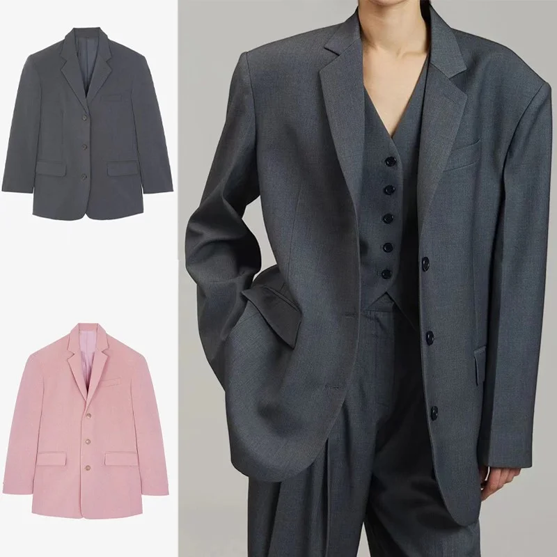 Новое поступление женские элегантные однотонные блейзеры и брюки на заказ деловые костюмы для женщин