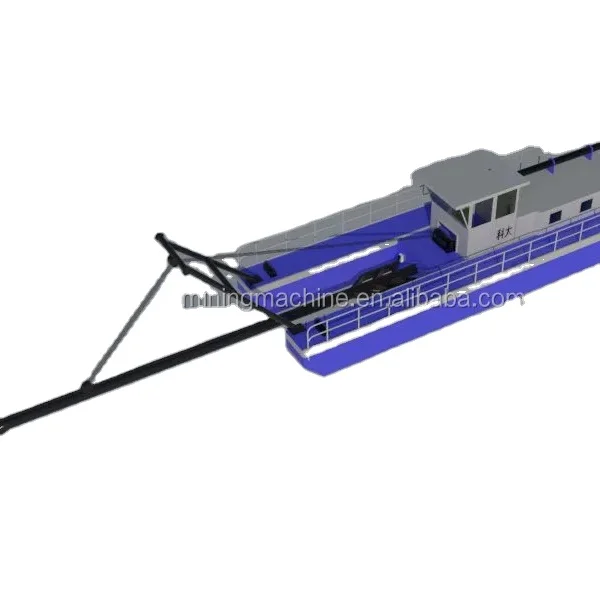 Large Displacement Cutter Suction Dredger for Dredging Project Around Harbor Basin