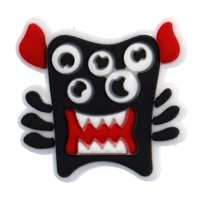 Cartoon Cute Monsters Styled 8mm Reusable Sippy Cup Lid With Silicone PVC Straw For Drinking Differentiated Decorative Cup