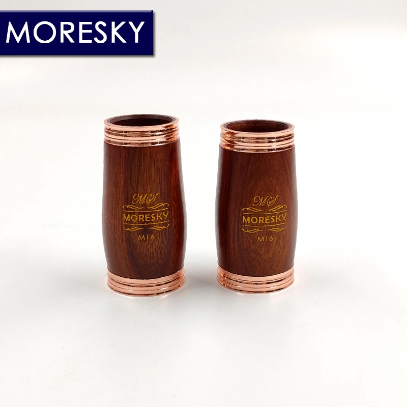 MORESKY Red Wood Professional Clarinet Rosewood bB /Rose Gold-Plated Keys/Redwood Sib Klarnet