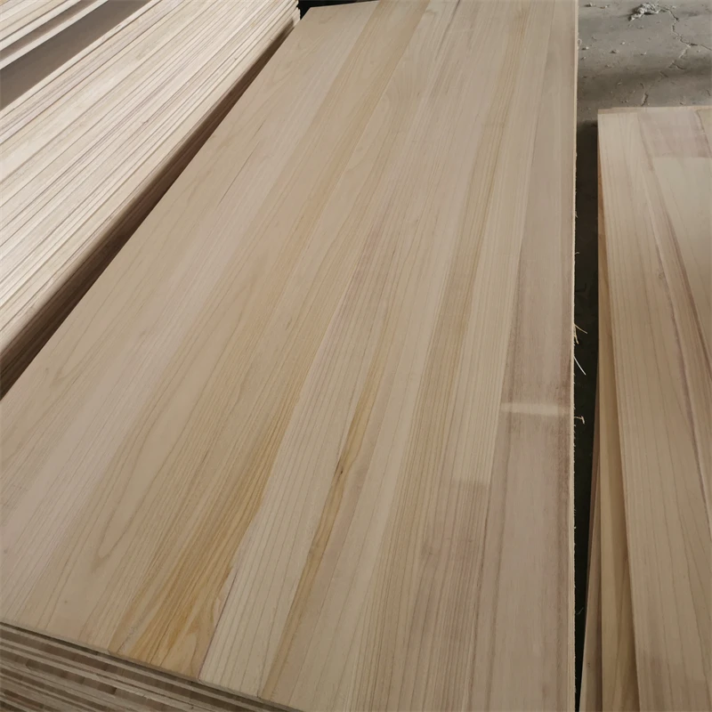Sell cheap wood board solid paulownia wood sale sanded wood panel