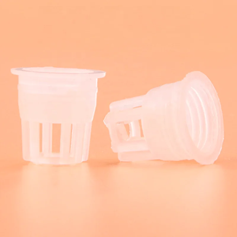 Glass essential oil bottle skin care cosmetic glass dropper bottle gold ring white silicone rubber head travel bottle