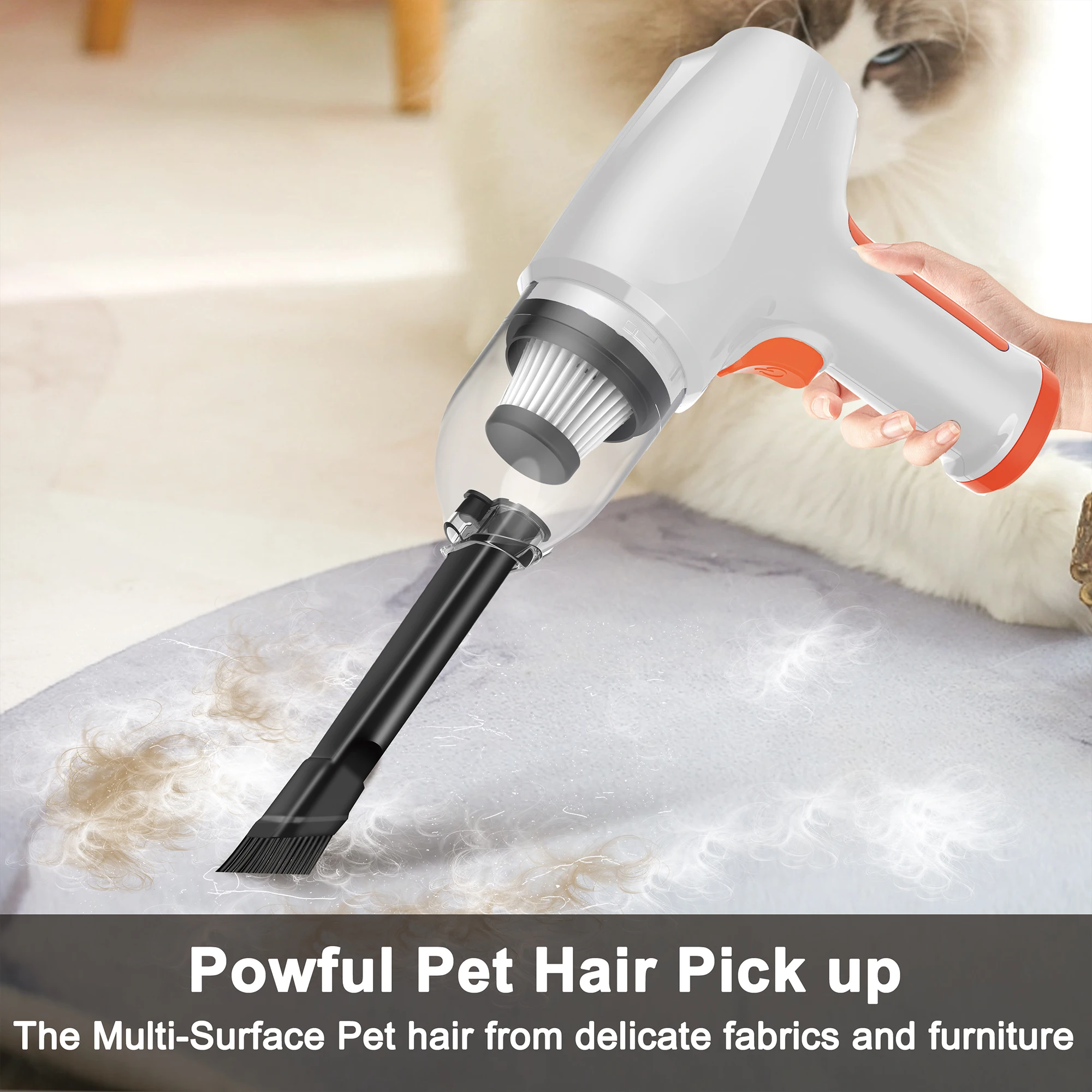 11KPA High power cordless Vacuum cleaner Wireless vacuum Cleaner Portable Handheld Vaccum Cleaner for Home Car Office Pet Hair