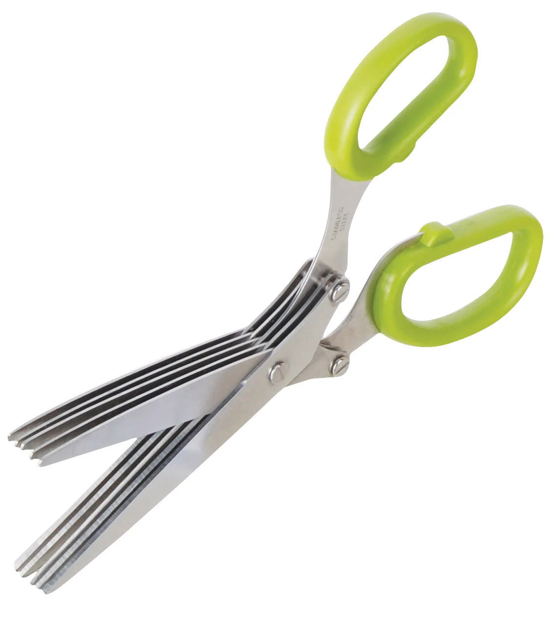 custom chopped scissors onion herb seaweed spice kitchen shears stainless steel cutting 5 blade herb scissors