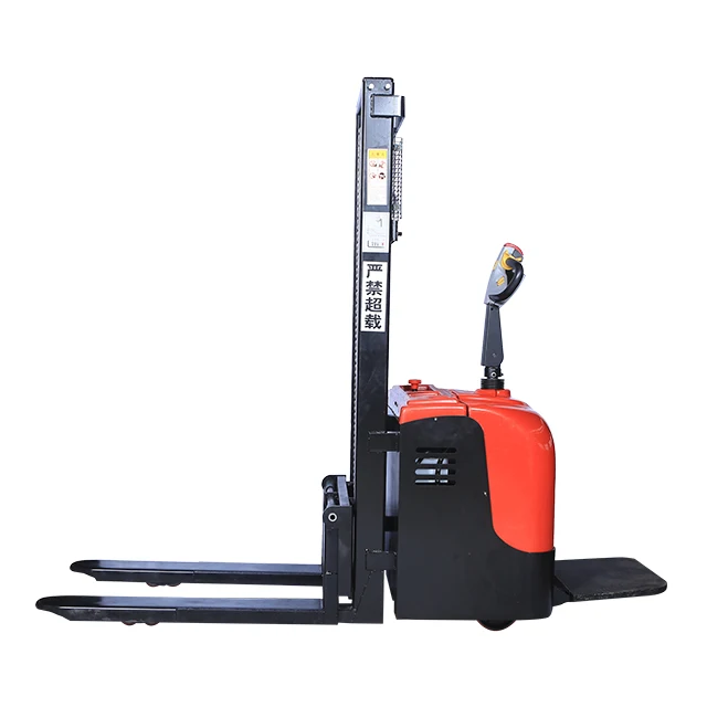 Warehouse pallet lifting device full electric stacker stacker forklift truck