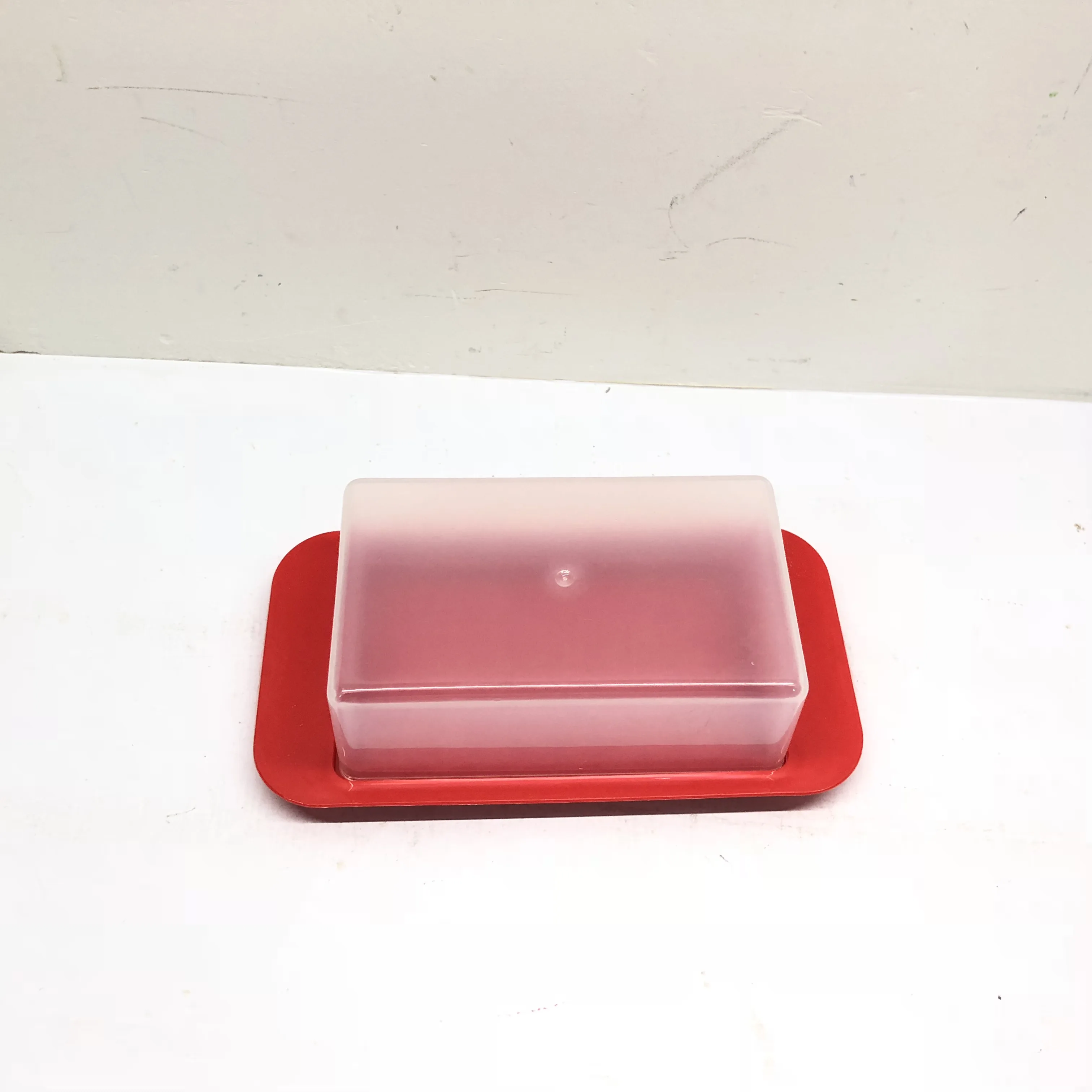 
Manufacturer eco friendly custom logo printed rectangle margarine packaging containers plastic butter box with lid 