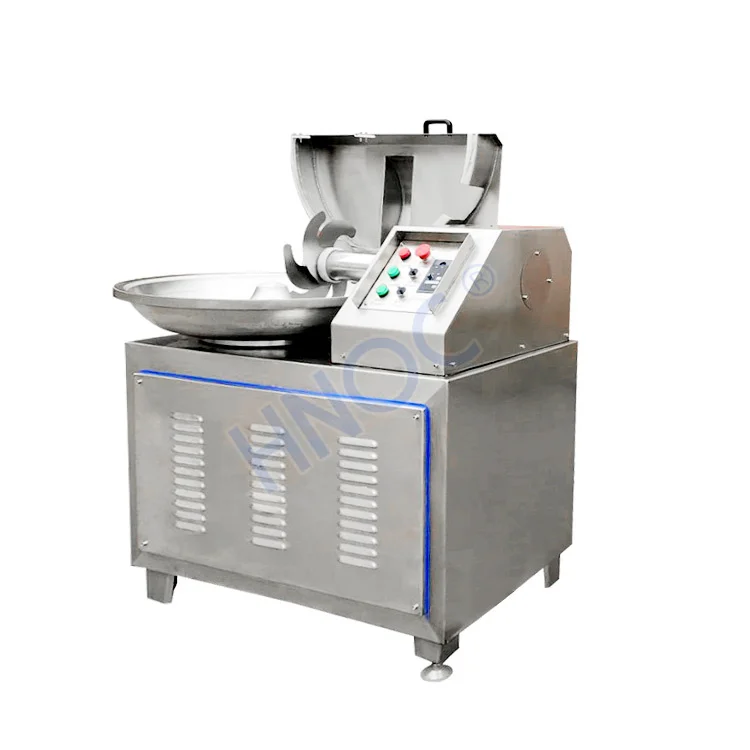 Vacuum Emulsify Pork Mixer Food Mincer Equipment 30L 40L 125L Bowl Cutter Chopper Meat Cutting Machine