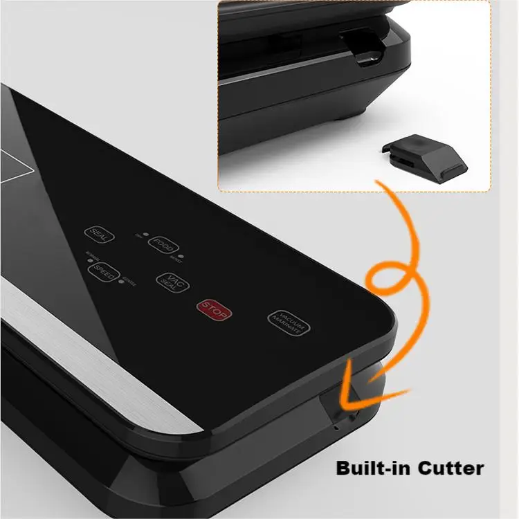 Automatic Food Vacuum Sealer Machine Touch Sensor with Sous Vide Dry Moist Mode for Food Storage Vacuum Packing