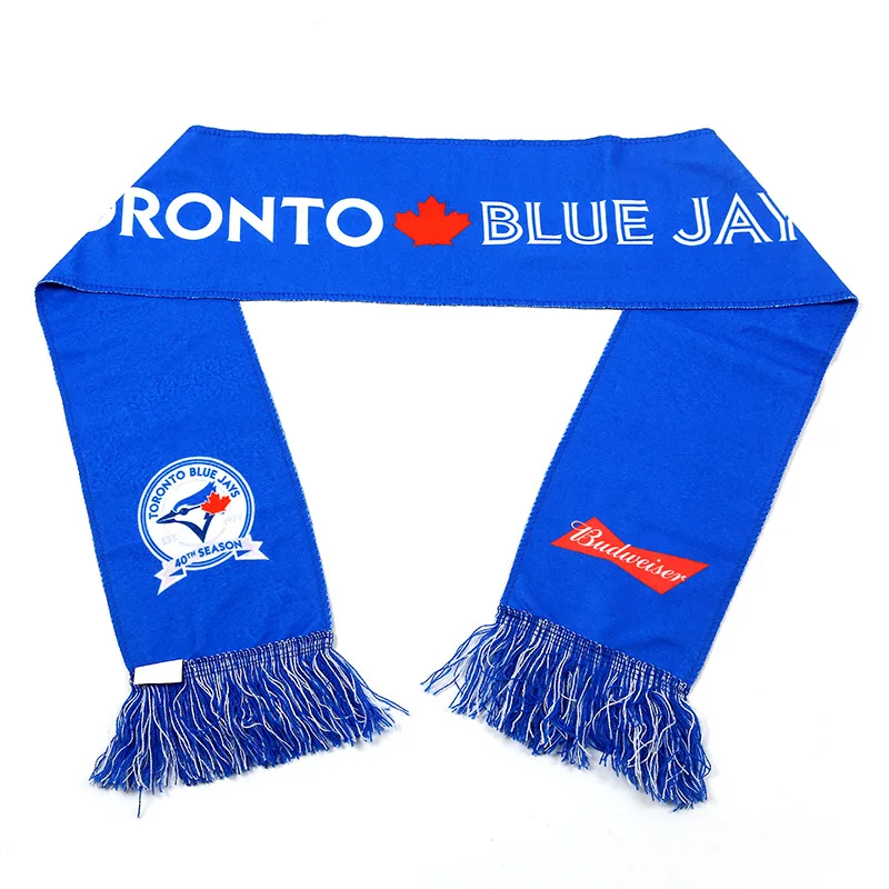 Custom Made Football Scarf Football Fan Accessories Knitting Soccer Scarf