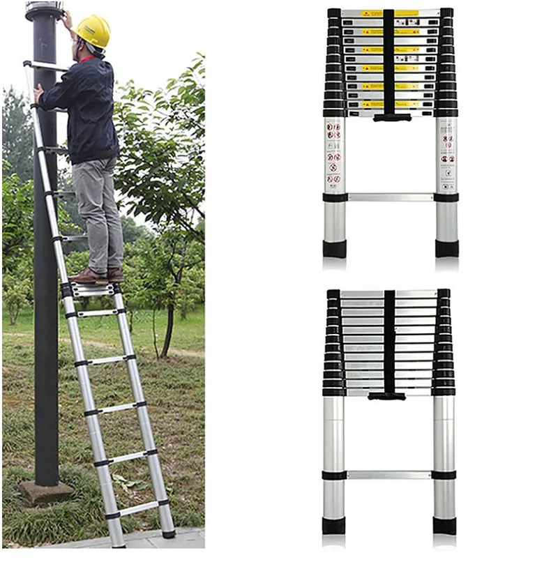 Factory selling aluminum folding ladder telescopic extension