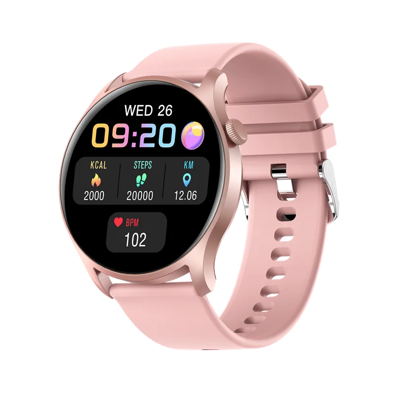 Cheap price round sport  smart bracelet sleep tracker  kc08 smart watch